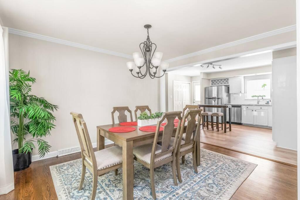 Ferienwohnung Spotless 4Br Near Clt Uptown, Fast Wi-Fi Charlotte Exterior foto